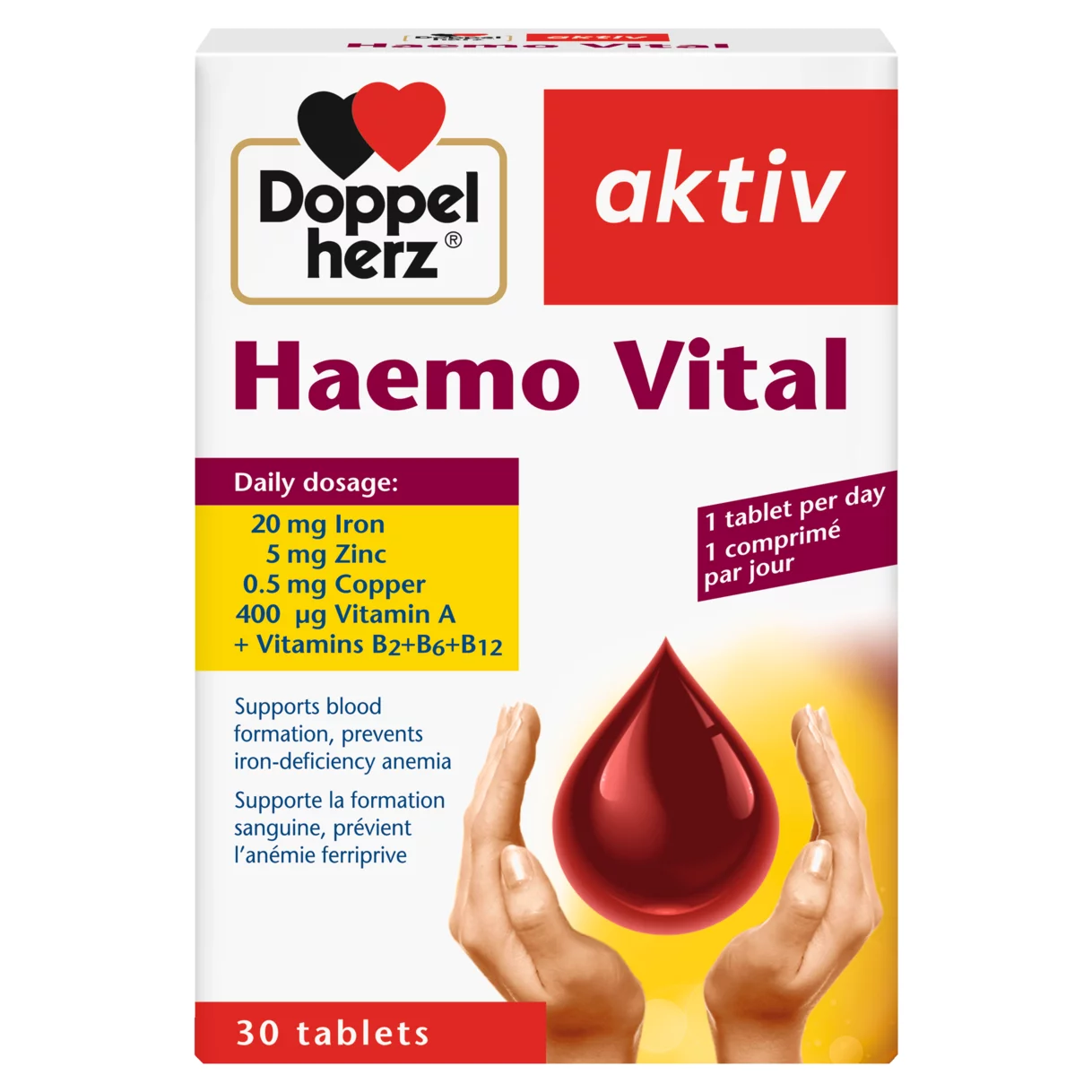 Doppelherz aktiv Haemo Vital Vue de face