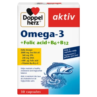 Doppelherz aktiv Omega-3 Vue de face