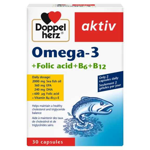 Doppelherz aktiv Omega-3 Vue de face