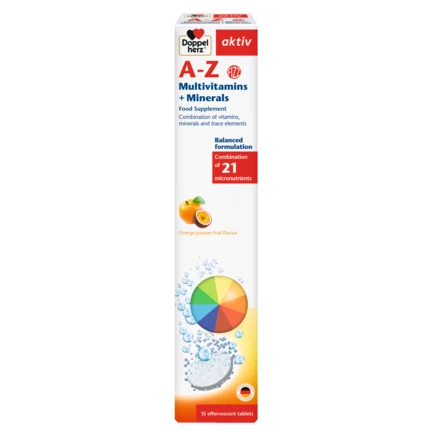 Doppelherz aktiv A-Z  Vue de face
