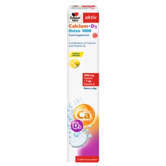 Doppelherz aktiv Calcium+D3 Osteo 1000 Vue de face