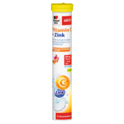 Illustration of the product packaging Doppelherz aktiv Vitamin C+ Zink front view